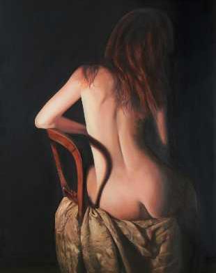 Ginny Page 2007 - Brown Mood - Oil on Canvas 98x126cm